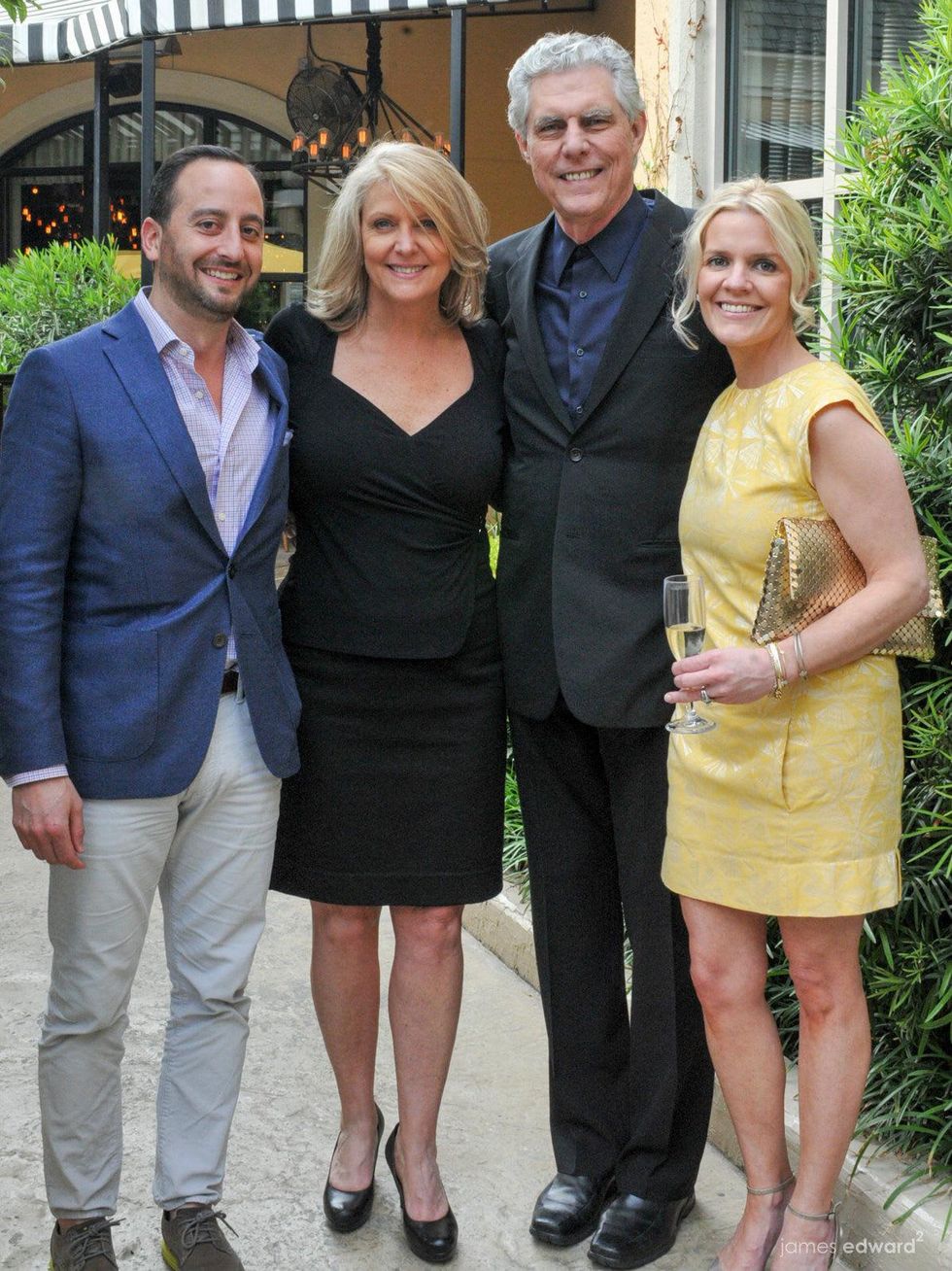 Benji Homsey, Tinti Moffat, Gary Smith, Angie Clayton Brown, Best Cellars Dinner