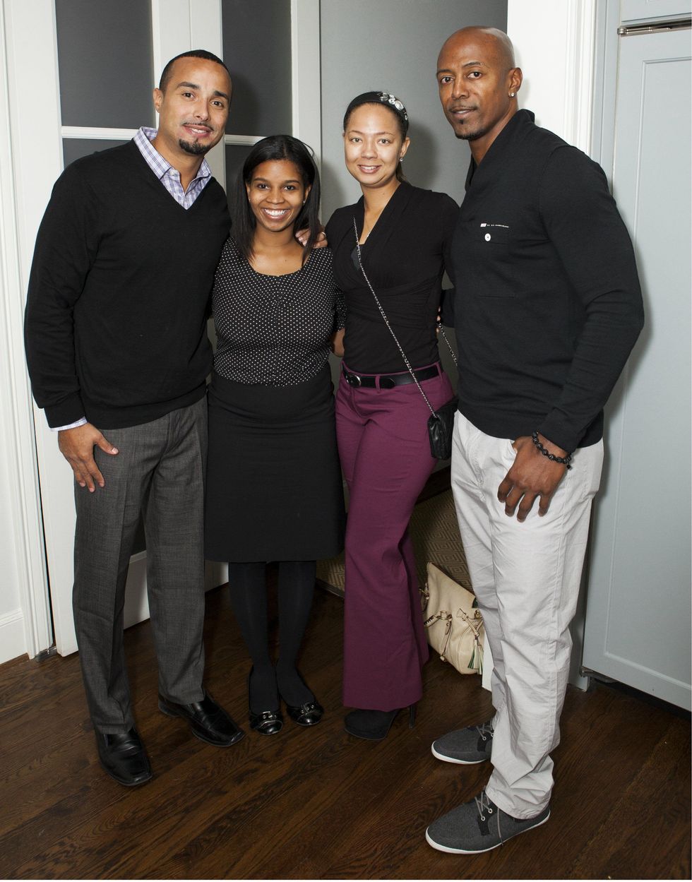 Bennie King, Mandy Price, Najiyyah Crayton, Patrick Crayton, childcare kickoff group