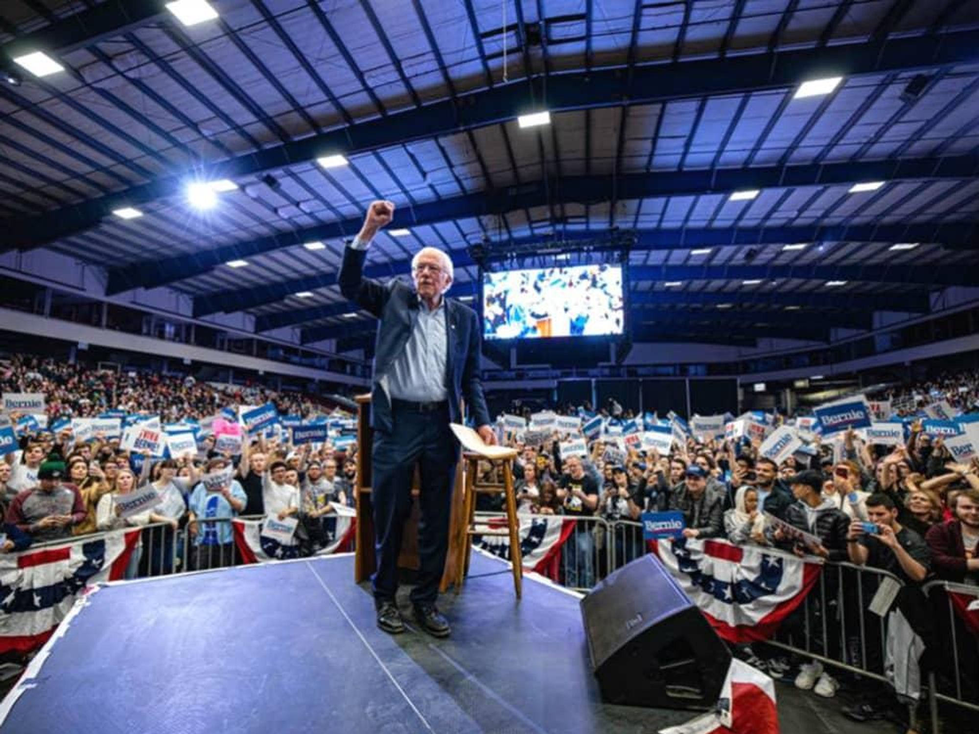 Bernie Sanders rally