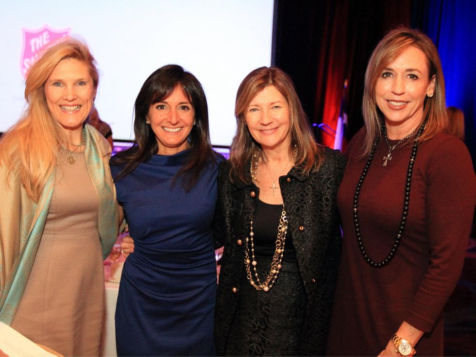 Beth Ann Huber, Suzanne Durham, Debbie Tull, and Melinda Russ, DTMG Luncheon