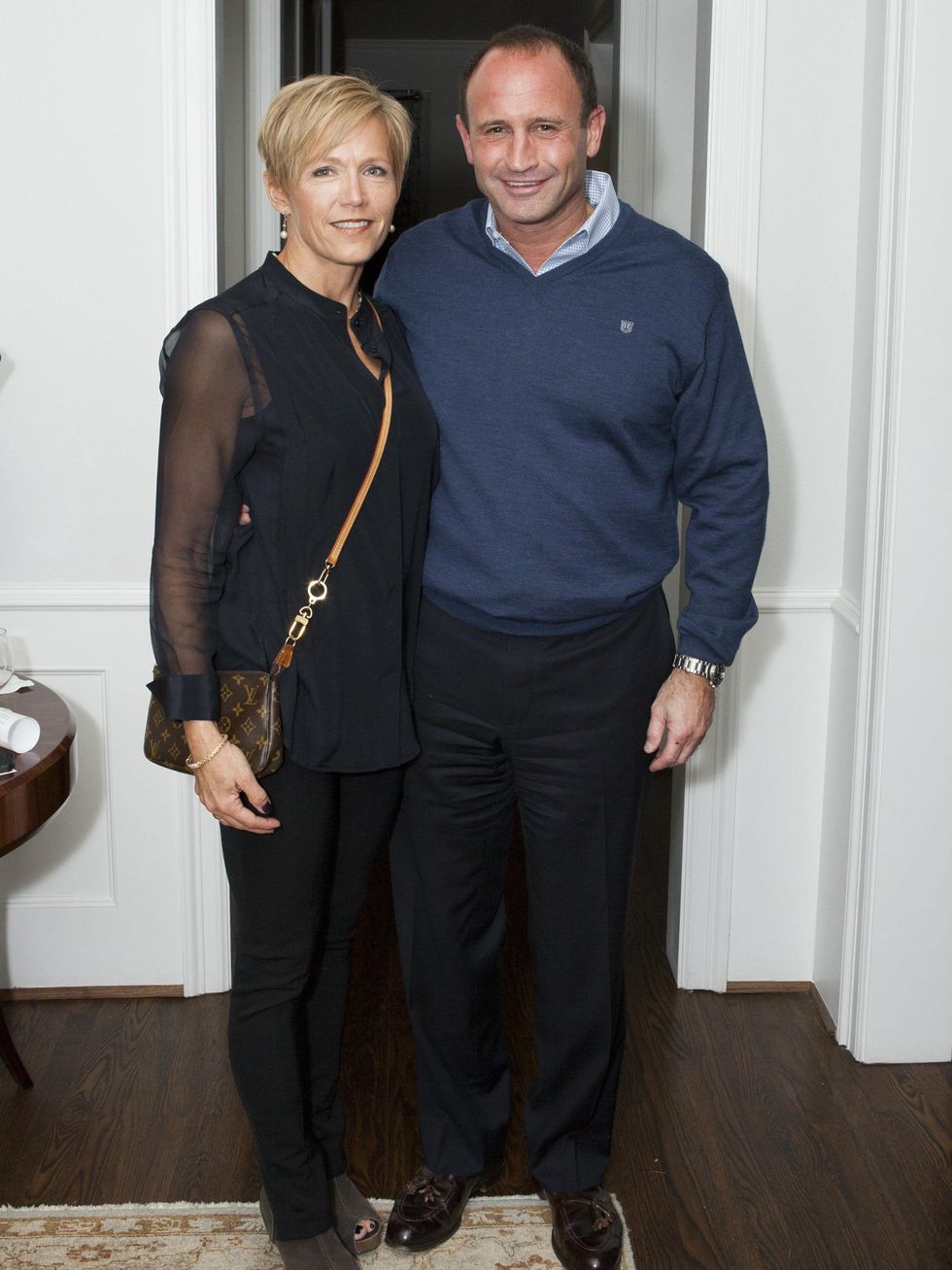 Beth Billig, Nick Billig, childcare group kickoff party