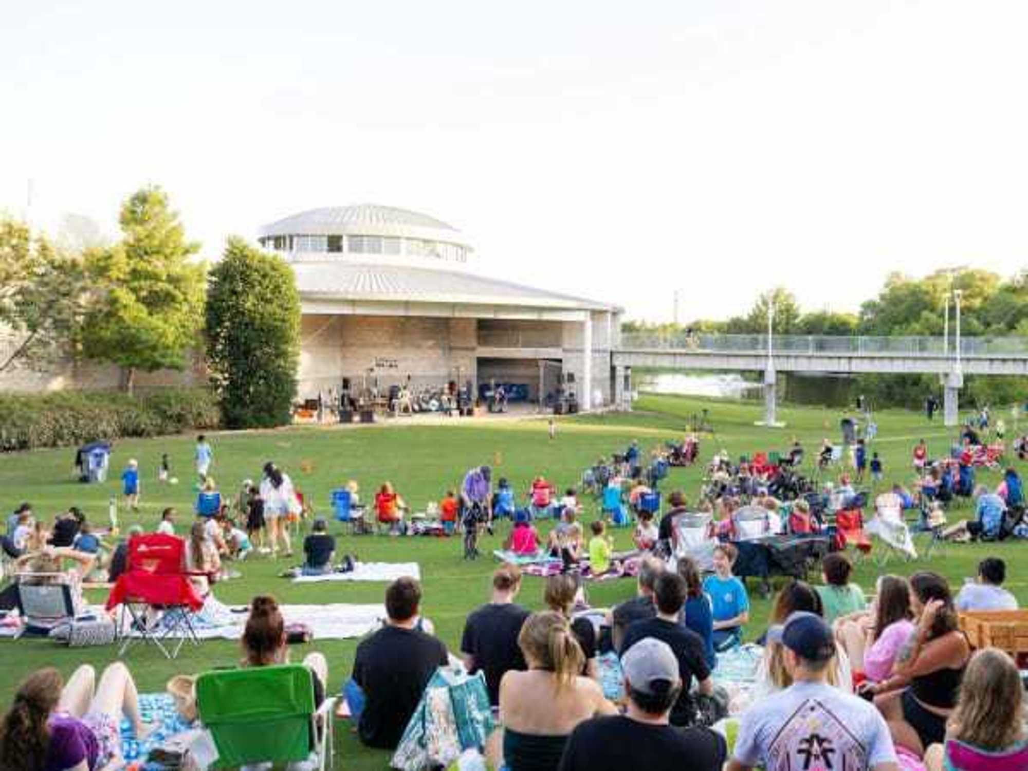 Bethany Lakes Park Amphitheater in Allen, Allen Parks and Recreation