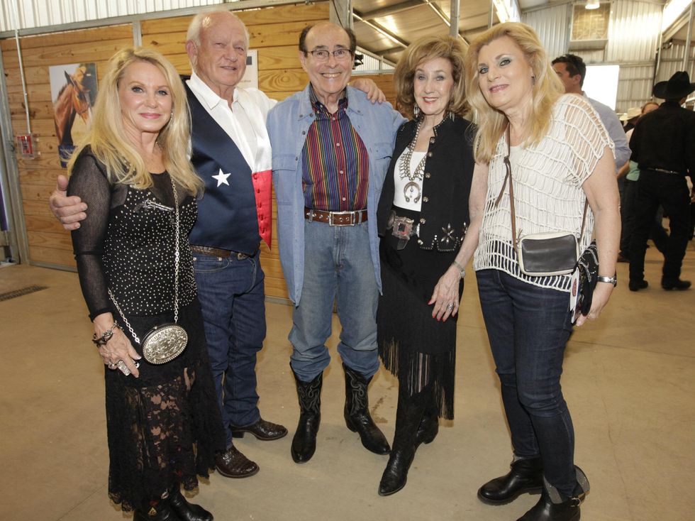 Betsy Crousen, Guinn Crousen, Robert Potter, Doris Jacobs, Mary Potter, Equest Triple Crown Gala
