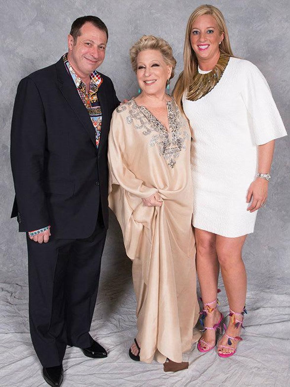 Bette Midler, Simon and Ilana Narosov, woman to woman luncheon