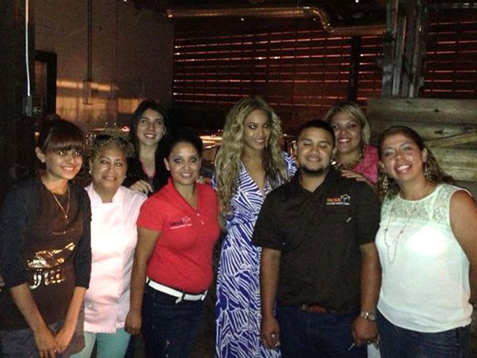 Beyonce, Mesa Dallas