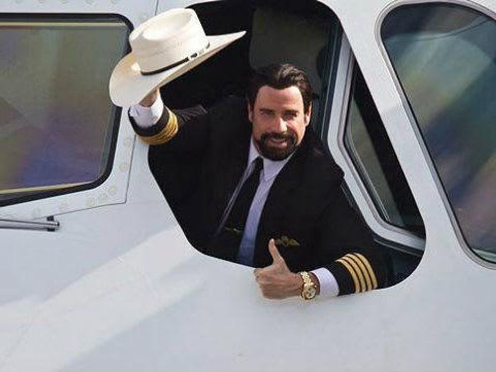 Biggest plane, John Travolta