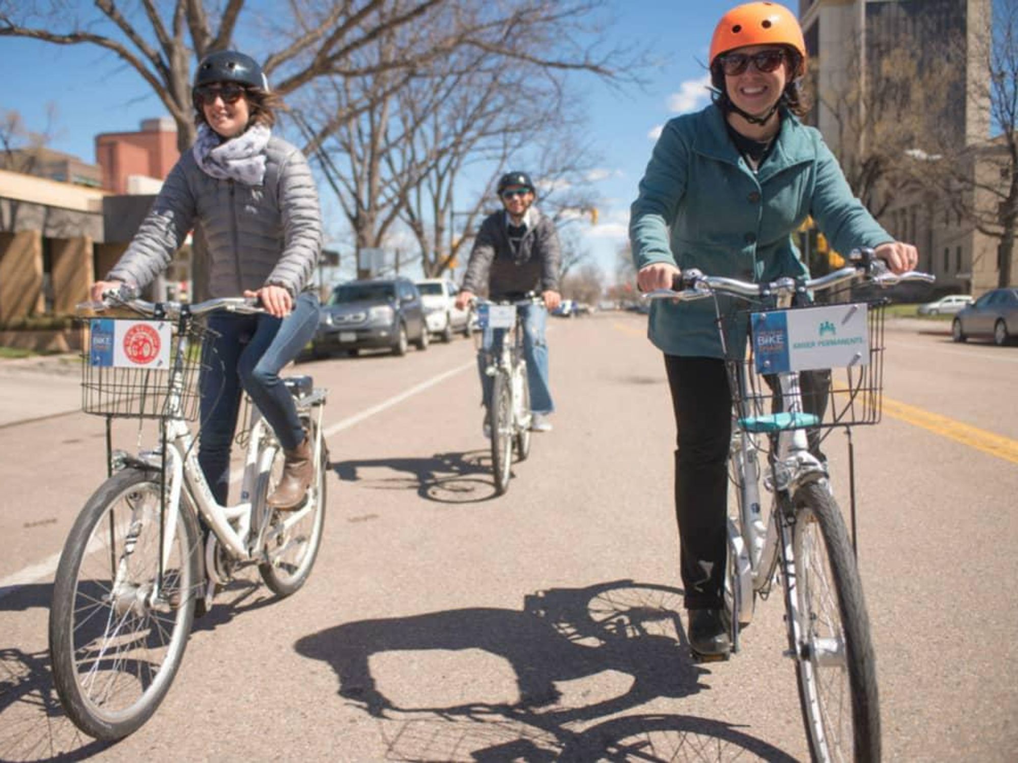 Bike share, bicycling