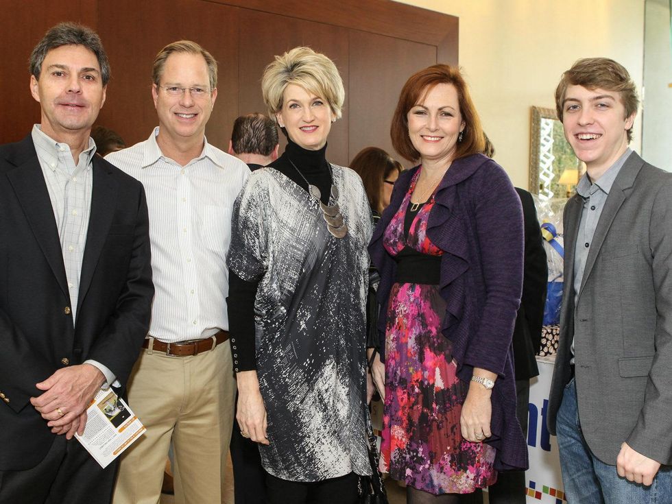 Bill Francis, John Sayre, Kristi Francis, Jill Sayre and Austin Himes, CPPC Luncheon