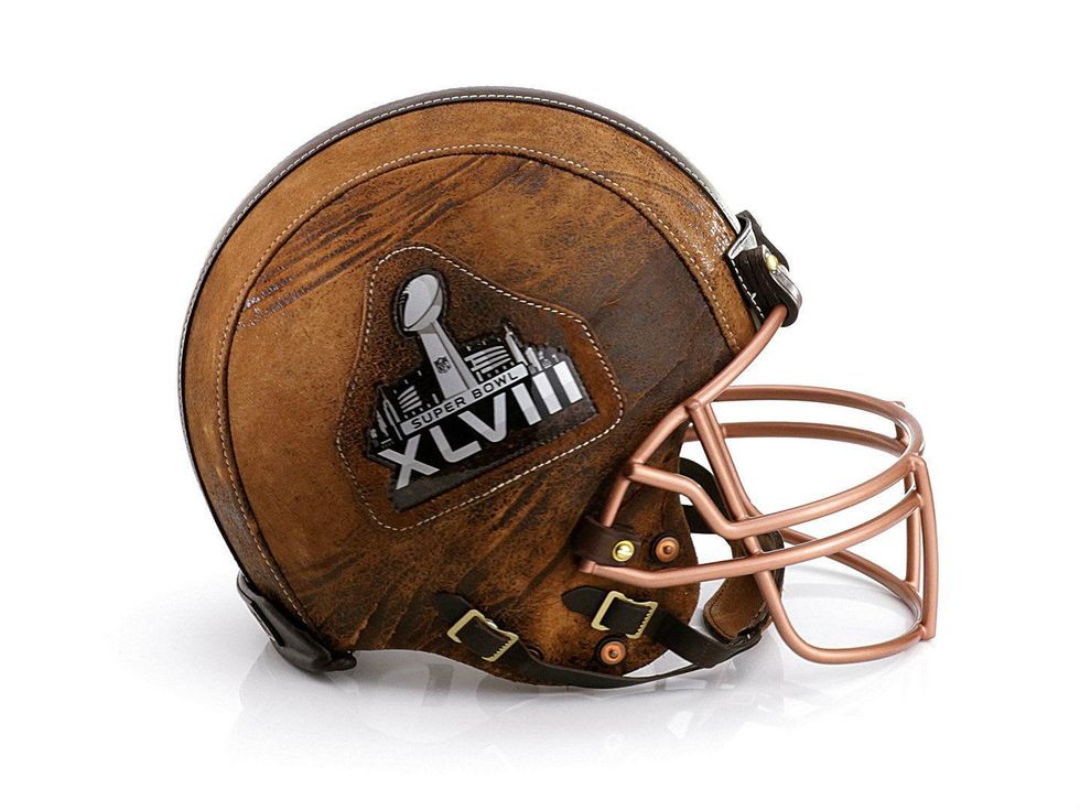 Billy Reid helmet for Bloomingdale's Fashion Touchdown