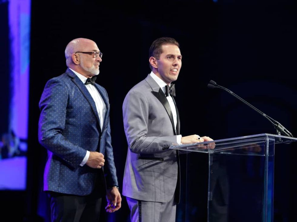 Black Tie Dinner co-chairs David Gifford-Robinson and Nathan Robbins