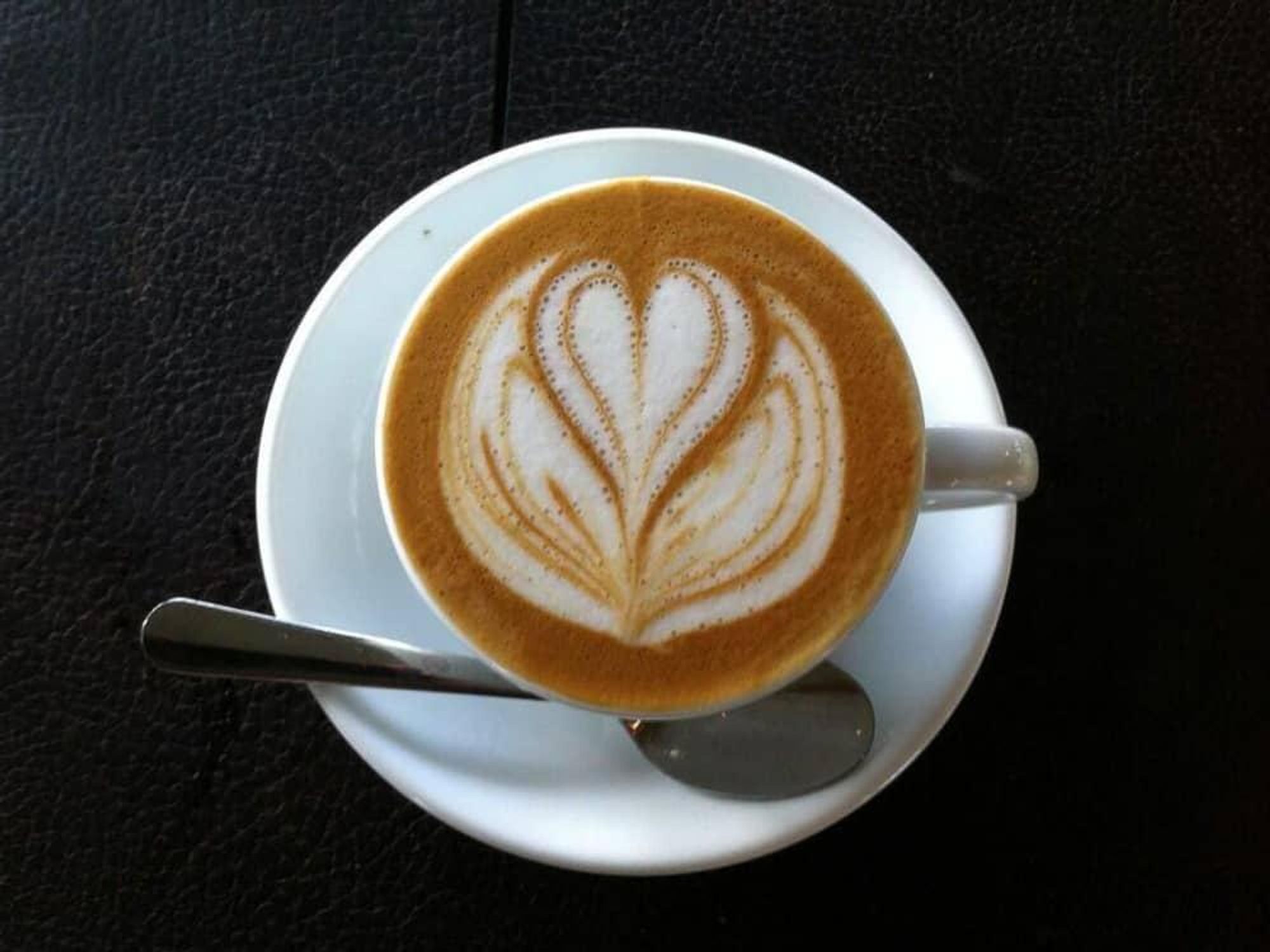 Blacksmith coffee latte art