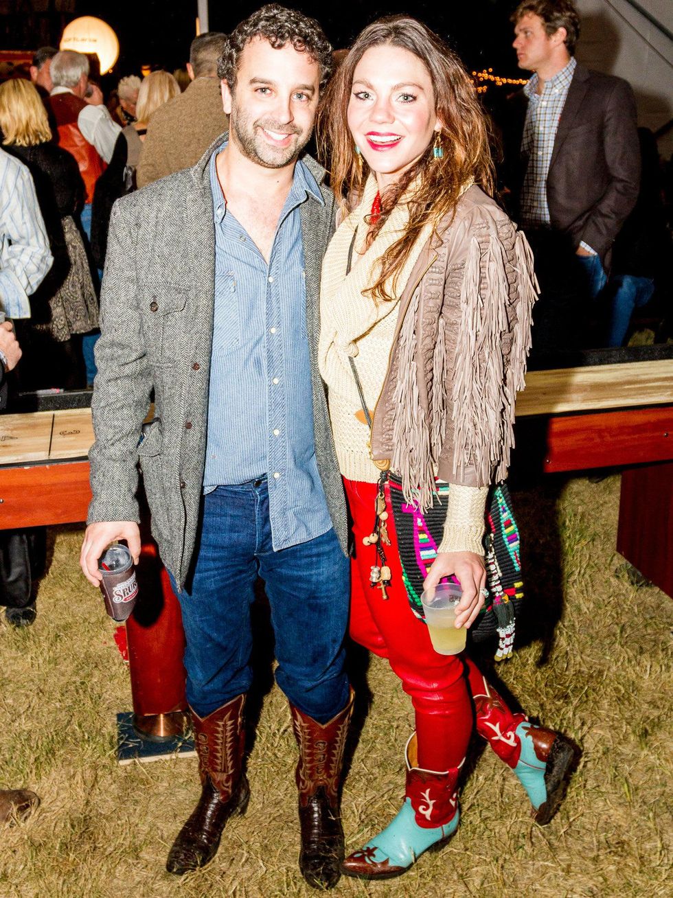 Blake Eltis, Alayna Hensley at Cattle Baron's Ball