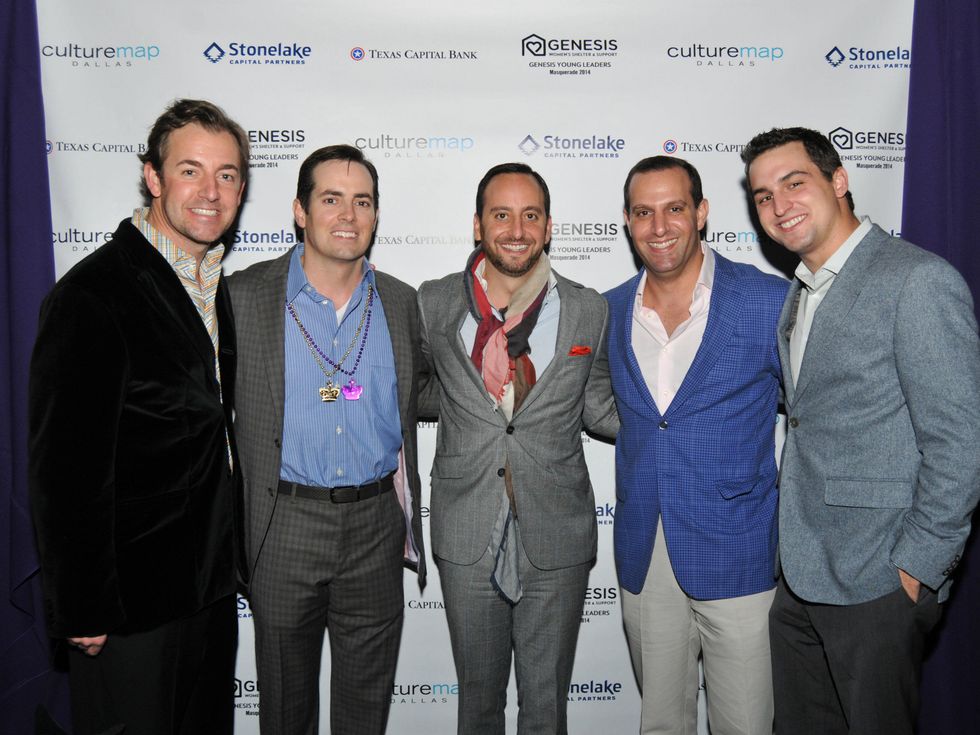 Blake Wiley, John Spears, Benji Homsey, Kenneth Aboussie, Michael Massad, Genesis Masquerade