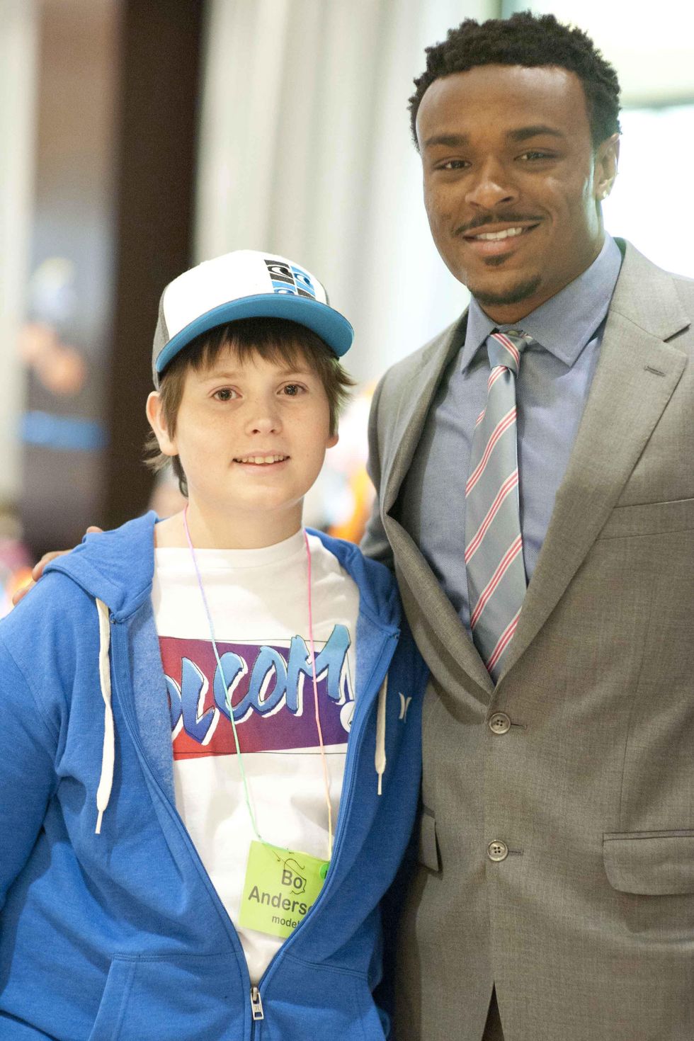 Bo Anderson, Brandon Carr, Children's Cancer Fund