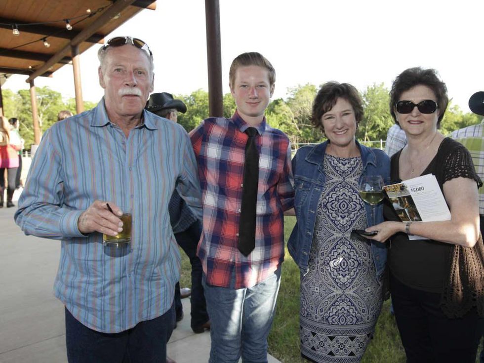 Bob Hutchison, Cooper Browning, Robin Browning, Cheryl Hutchison