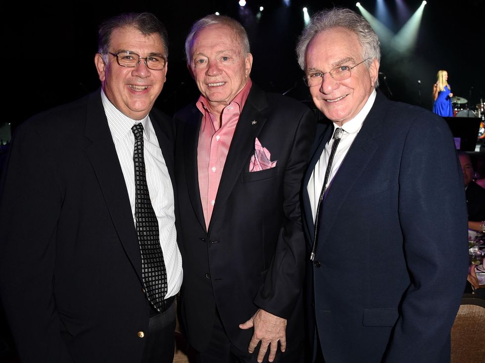 Bob Romeo, Jerry Jones, David Yurman, ACM Lifting Lives Gala