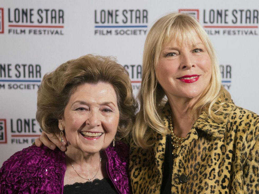 Bobbie Wygant and Candy Clark at Lone Star Film Festival Ball