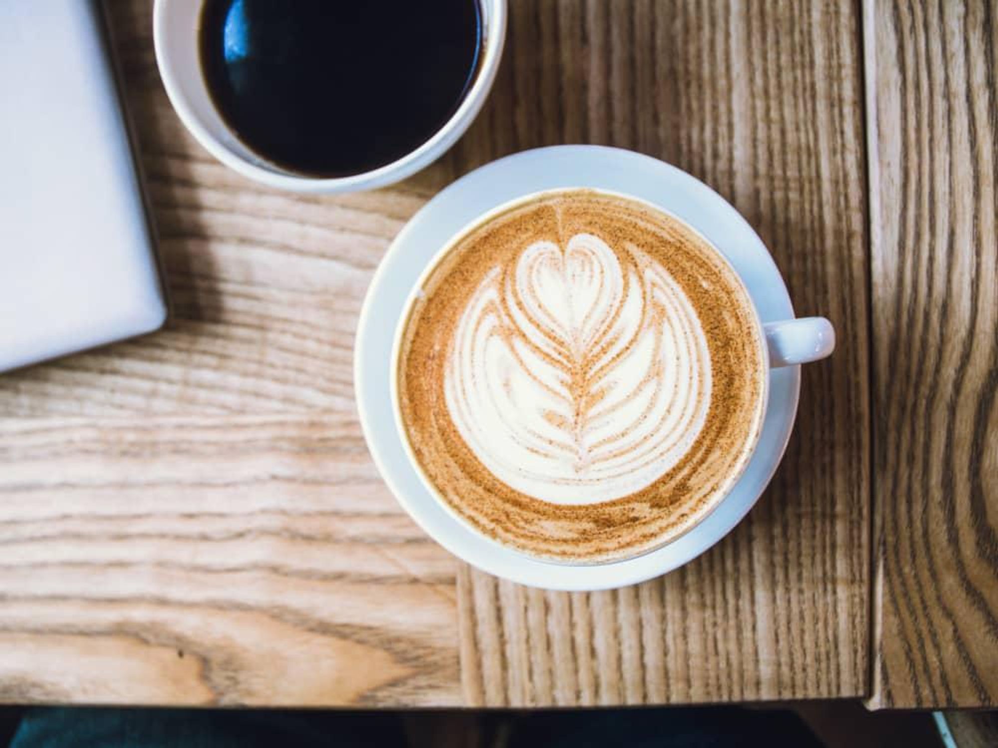 Boomtown Coffee latte