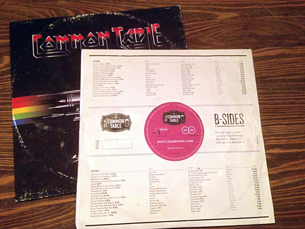 Bootlegs and B-Sides at The Common Table