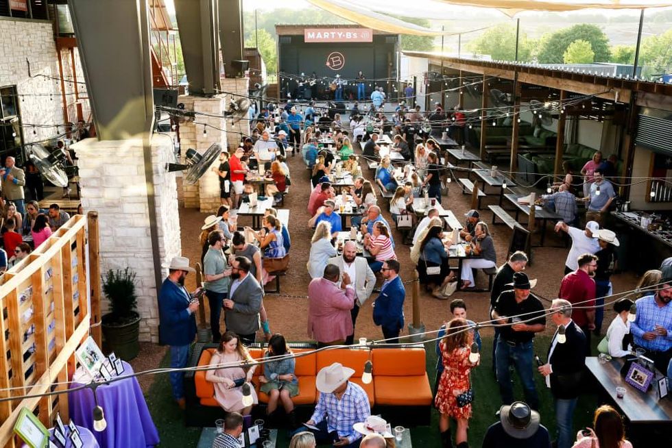 Boots and Blessings reception at Marty B's