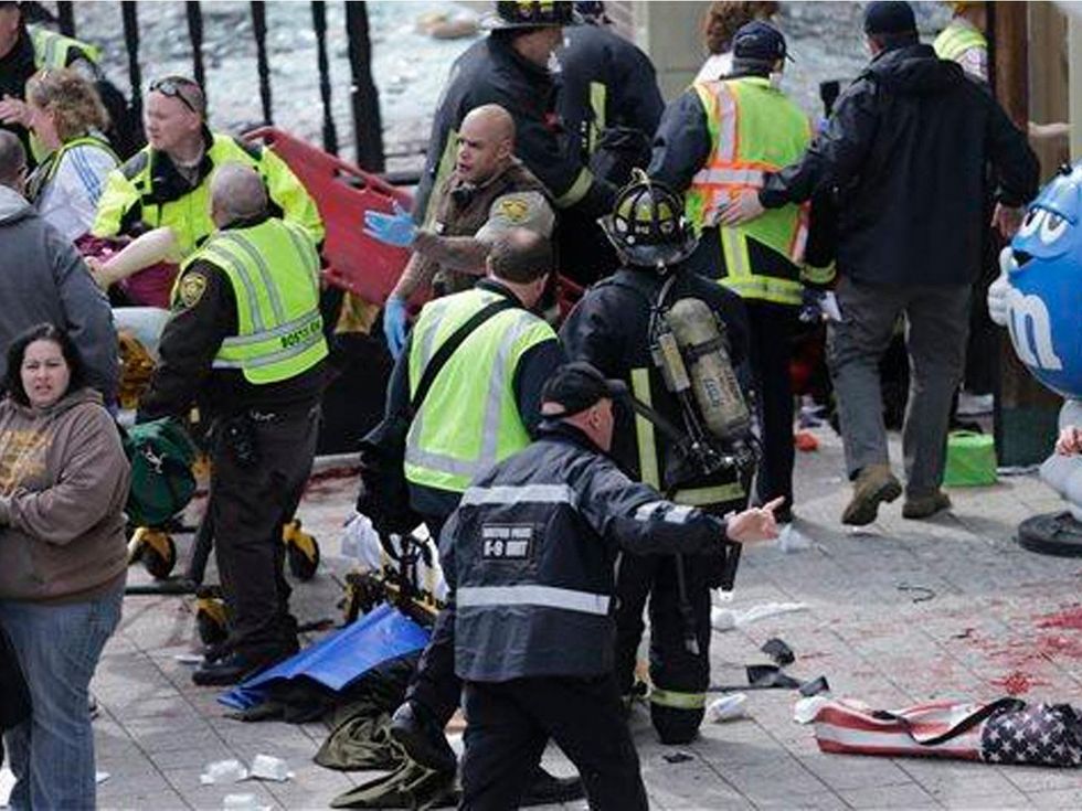 Boston Marathon explosion