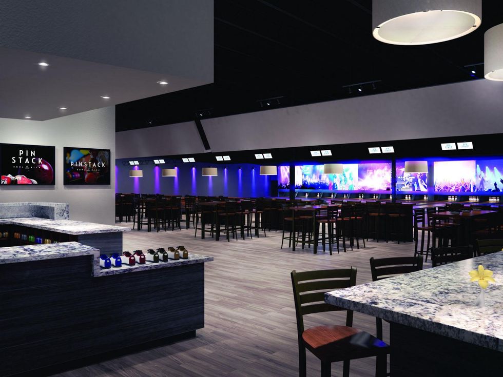 Plano's new Pinstack bowling alley takes a strike at Main Event's home