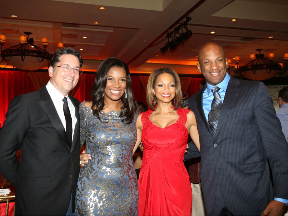 Brad Bessey, Cheryl Jackson, Pat Smith, Donnie McClurkin, Minnie's Food Pantry