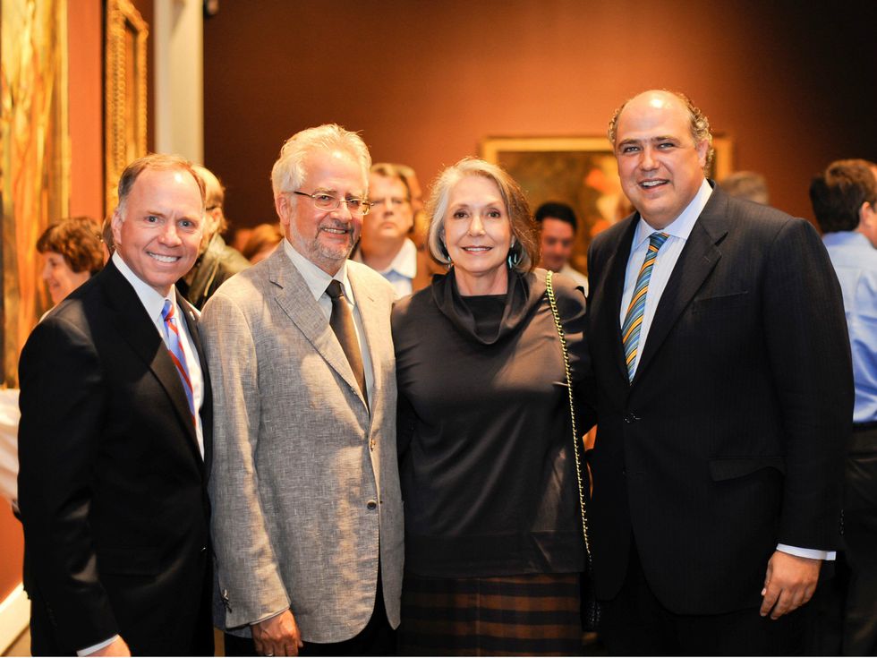 Brad Cheves, Alan Govenar, Kaletta Doolin, Mark Roglan \u2013 Director Meadows Museum, meadows museum