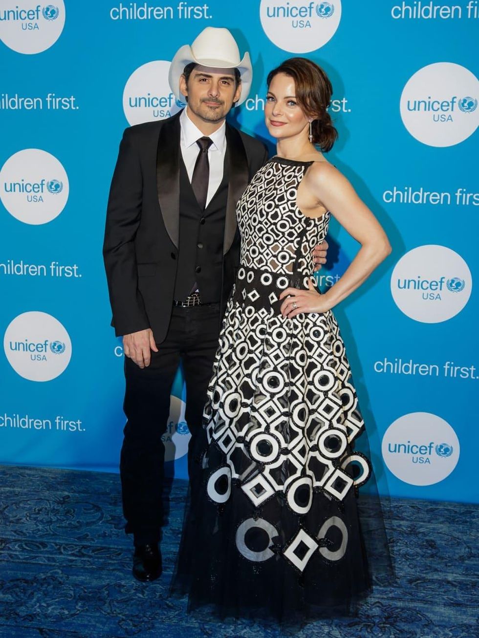 Brad Paisley, Kimberly Williams-Paisley, UNICEF gala