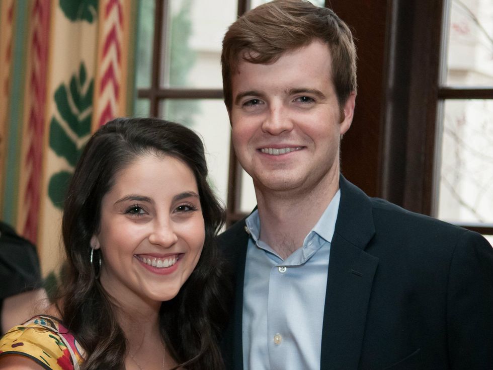 Brad Parker (board member) and Carolyn Kulig, fashion stars for a cause