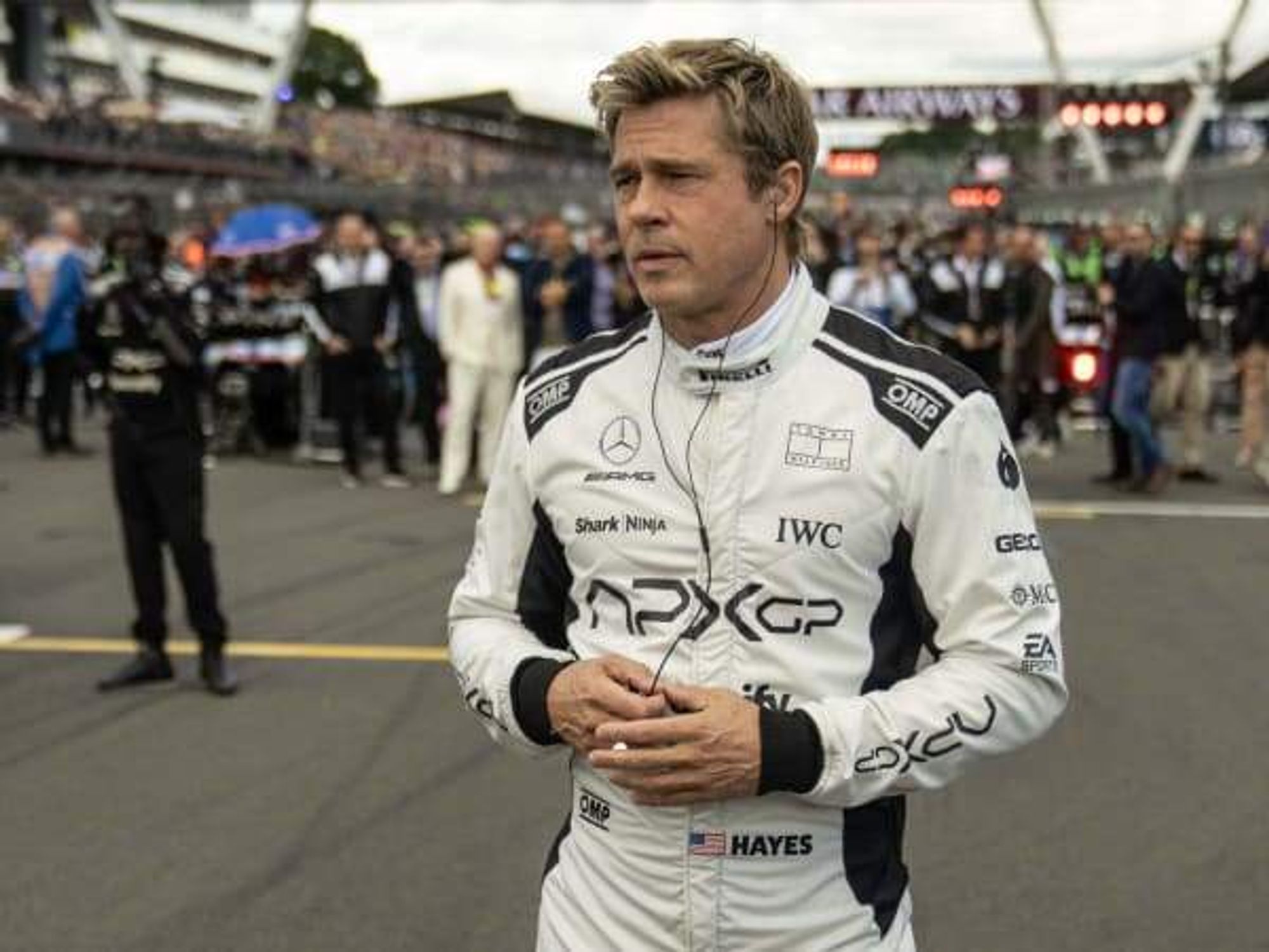 Brad Pitt in F1: The Movie