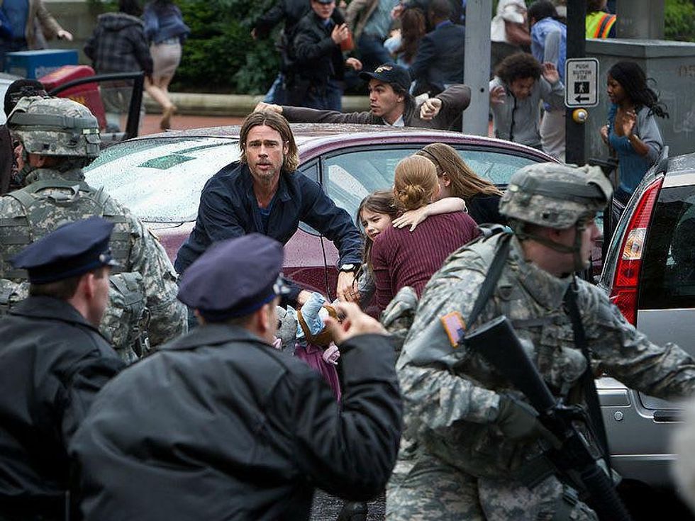 Brad Pitt in World War Z