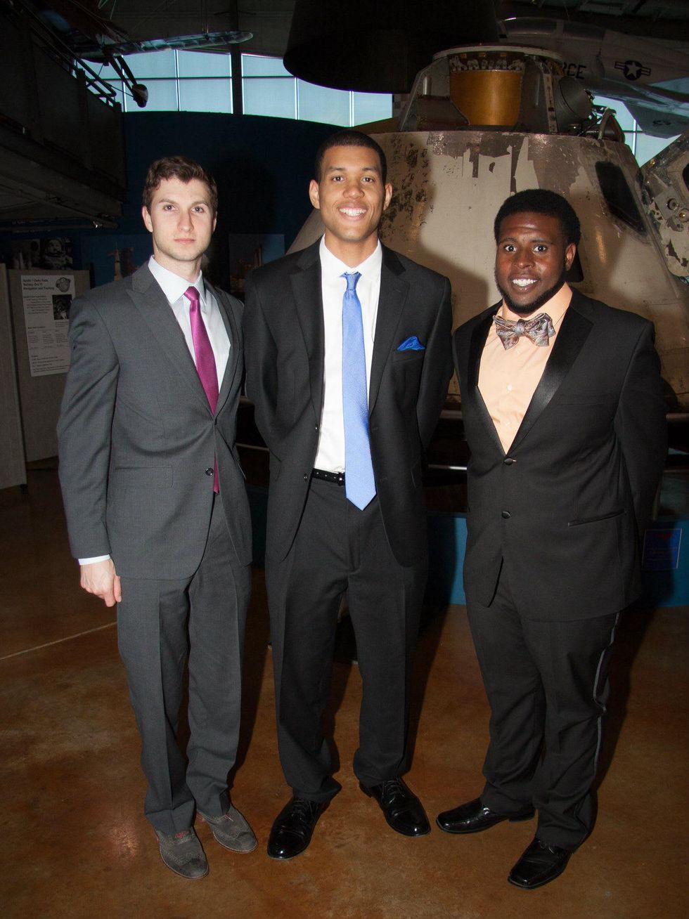 Brad Vogiht, Aaron Williford and Cedric Spain, boys and girls club, tops