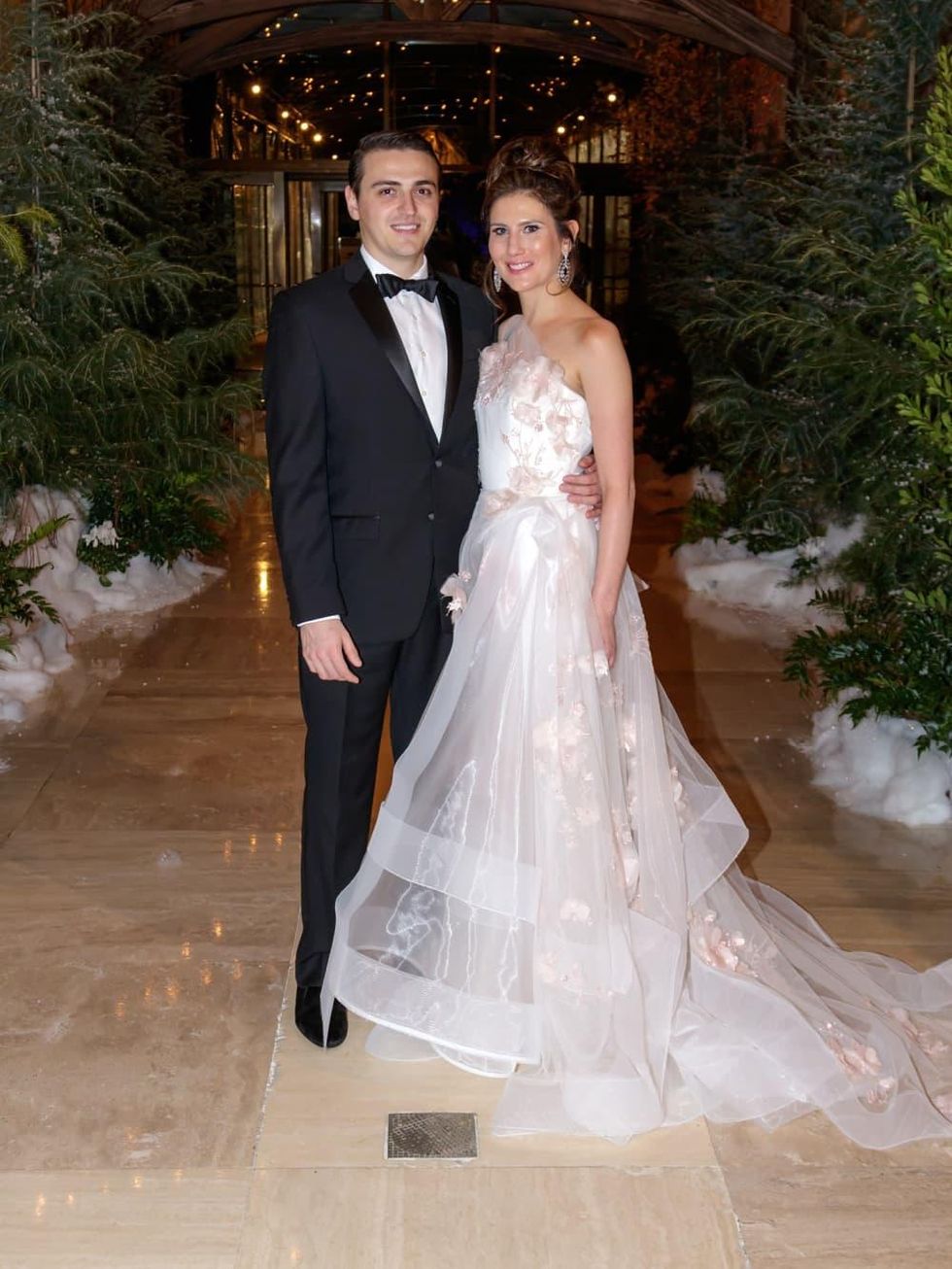 Bradford Theodoroff, Delayna Minter, Crystal Charity Ball 2017