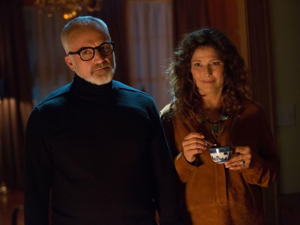 Bradley Whitford and Catherine Keener in Get Out