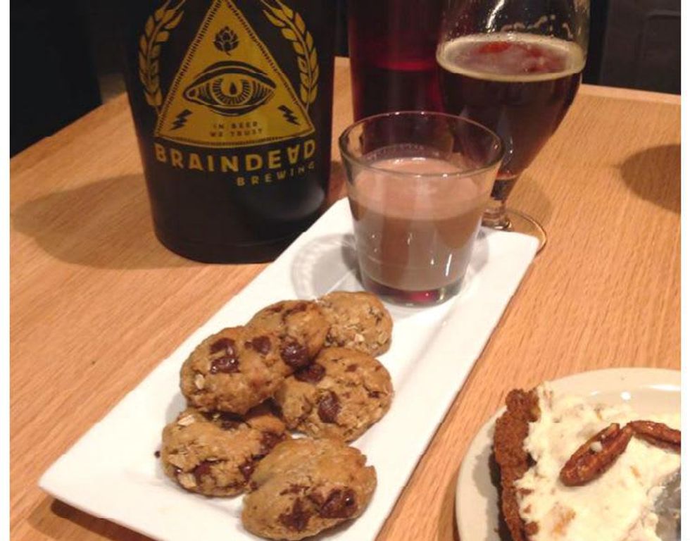 BrainDead Brewing, cookies & milk