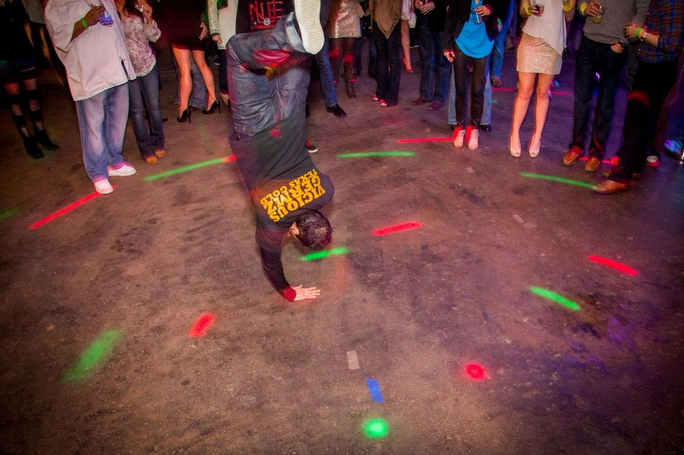 Breakdancer at Phenomenon at Dallas Contemporary