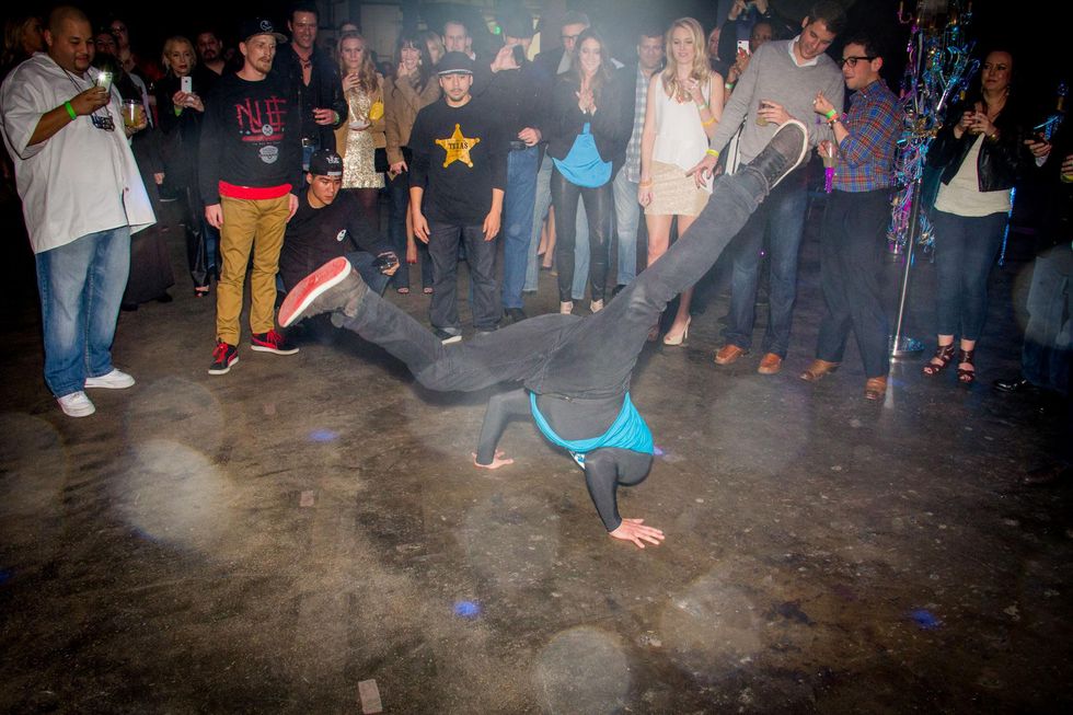 Breakdancer at Phenomenon at Dallas Contemporary