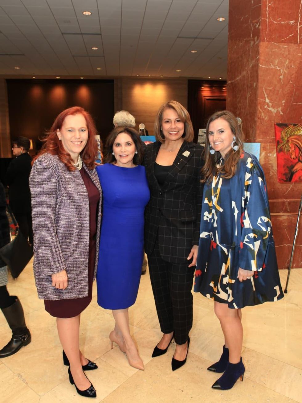 Brenda Ewing Snitzer, Jill Tiernan, Matrice Ellis-Kirk and Lindsay Billingsley