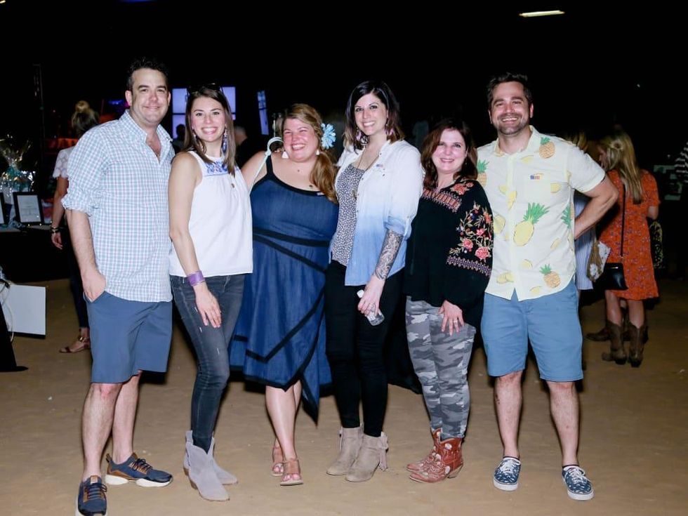 Brent and Melissa Ellis, Anna Curnes, Christi Meril, Annie and Teal Griffeth