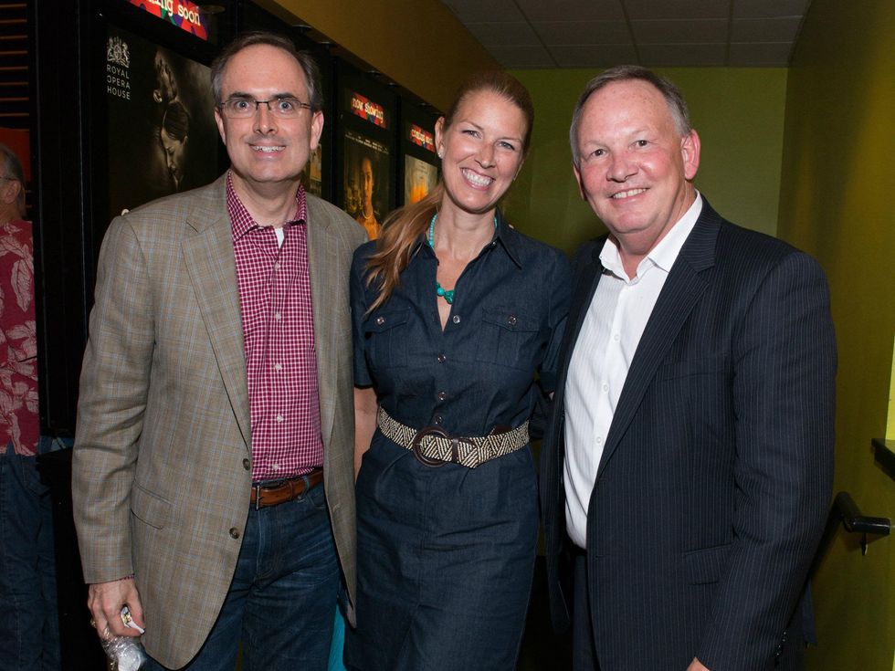 Brent Christopher, Hayley Hamilton Cogill, Gary Cogill, movie premiere