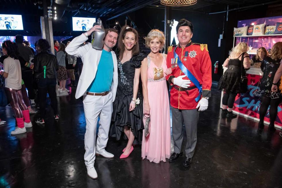 Brian and Jamie O'Boyle, Jackie and Travis Pittman