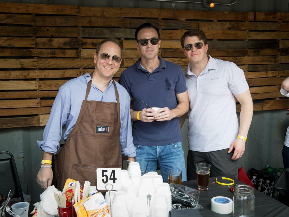 Brian Joyce, Rob McNaughton, Justin O'Malley, YTAC Chili Cook off