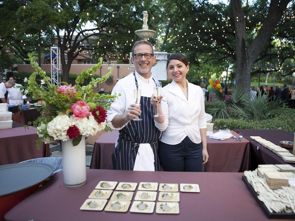 Brian Luscher, Paige Assadi, TACA, Party on the Green