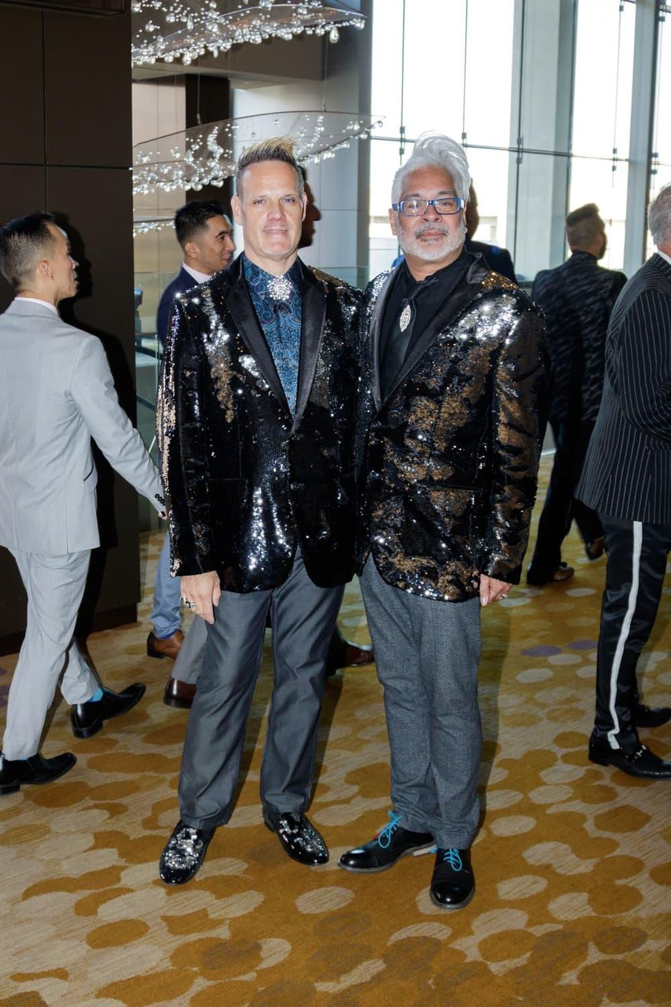Brian Miller, Mark Soto at House of DIFFA 2018