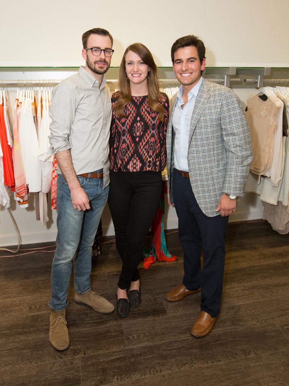brit sundberg, lizzie wheelis, joseph lafferty, planet bardot grand opening