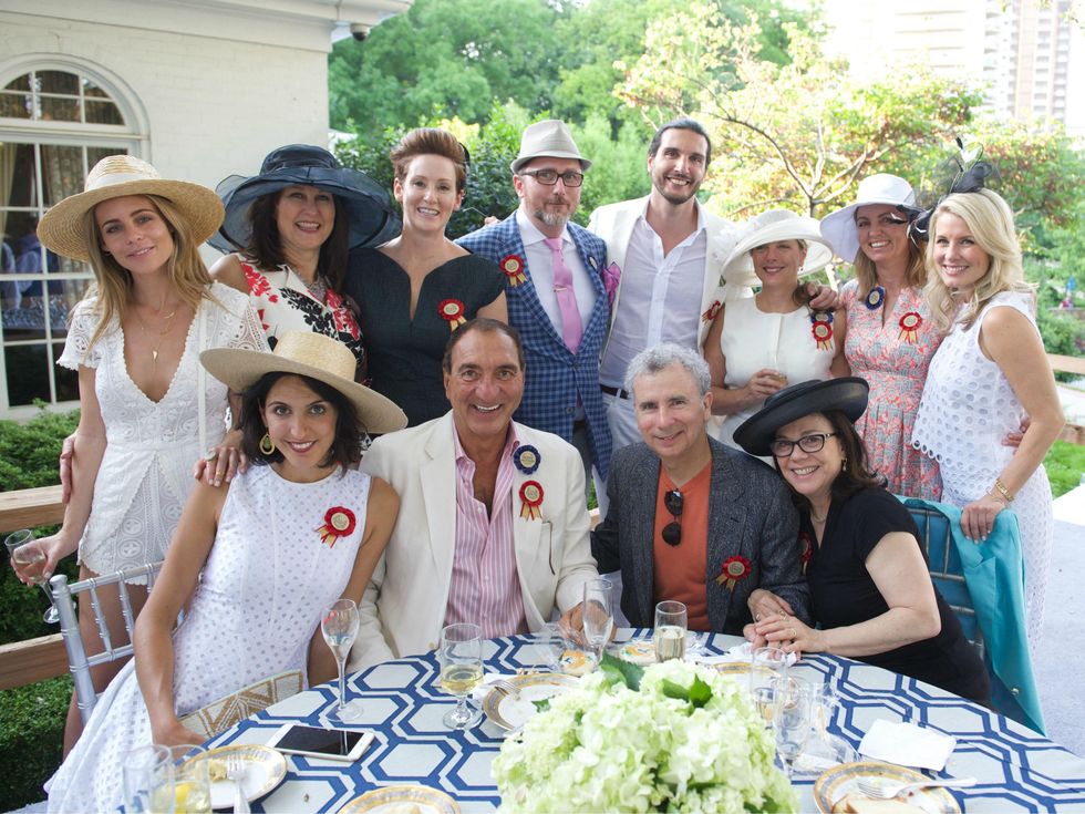 Brittany Ricketts, Gay Donnell, Jennifer Kolstad, Craig Kolstad, Michael Nazerian, Sally Nazerian, Thea Van Loggerenberg, Cheyenne Dazey Natasha Nazerian, Farrokh Nazerian, AC Gonzales, Melinda Marcus, LPJC Day at the Races
