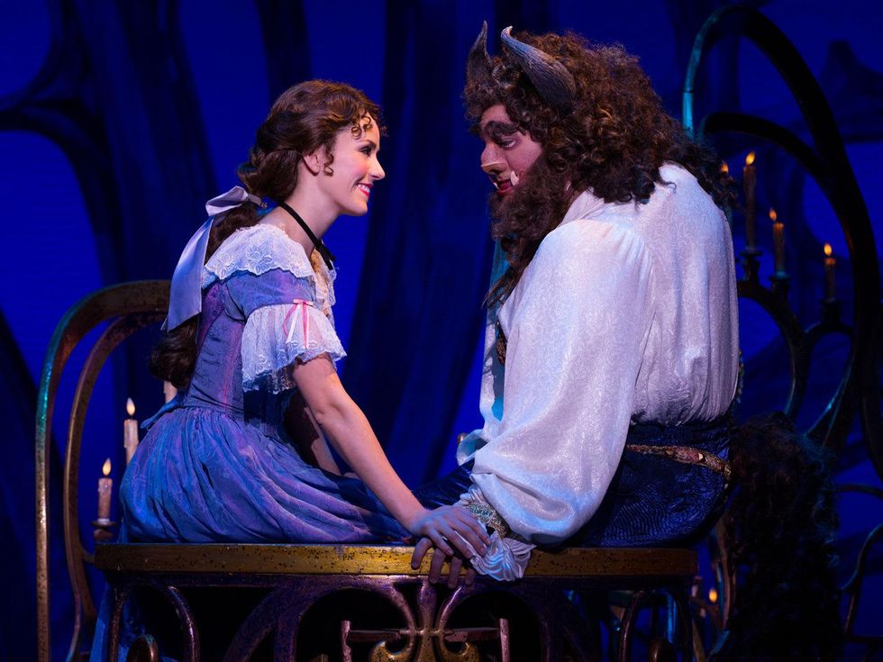 Broadway at the Hobby Center January 2015 jillian_butterfield_as_belle_and_ryan_everett_wood_as_beast_in_disneys_beauty_and_the_beast