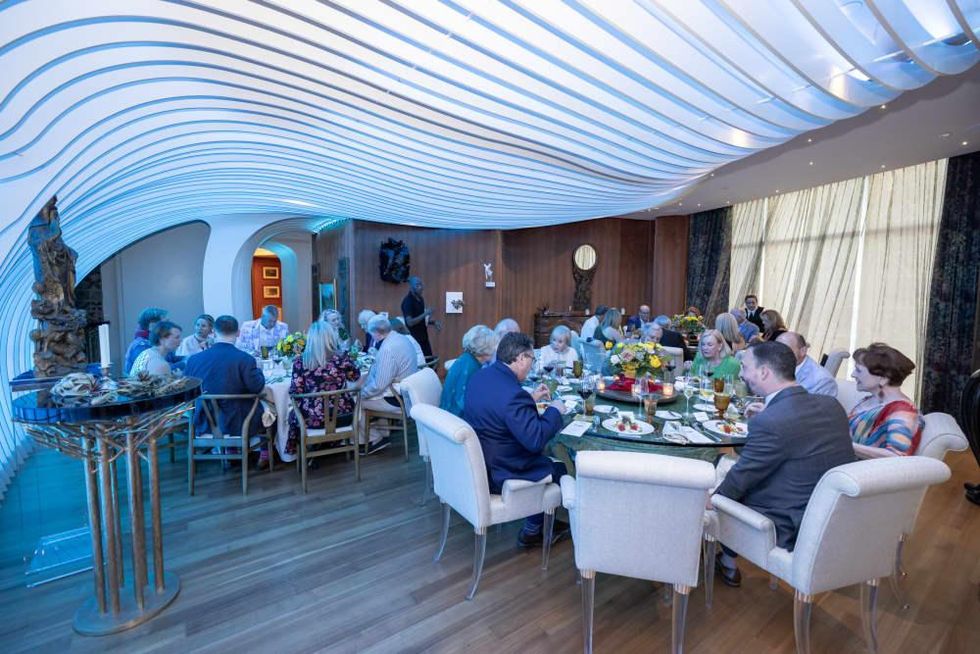 Broadway Dallas Oklahoma dinner 2022