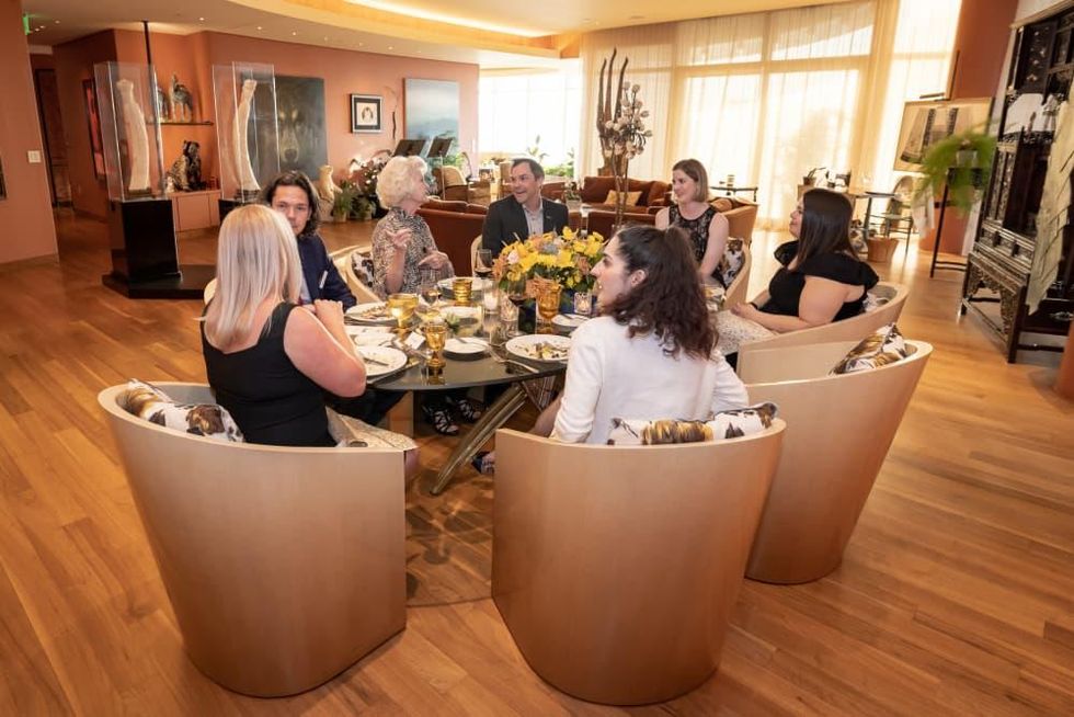 Broadway Dallas Oklahoma dinner 2022